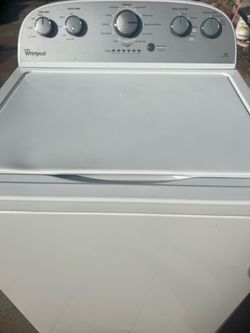 Whirlpool washer machine works very good good conditions trabaja muy vien