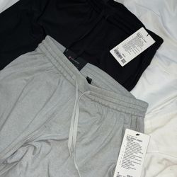 2 Pairs Of Lululemon Soft Jersey Joggers size Men M * Regular Length 