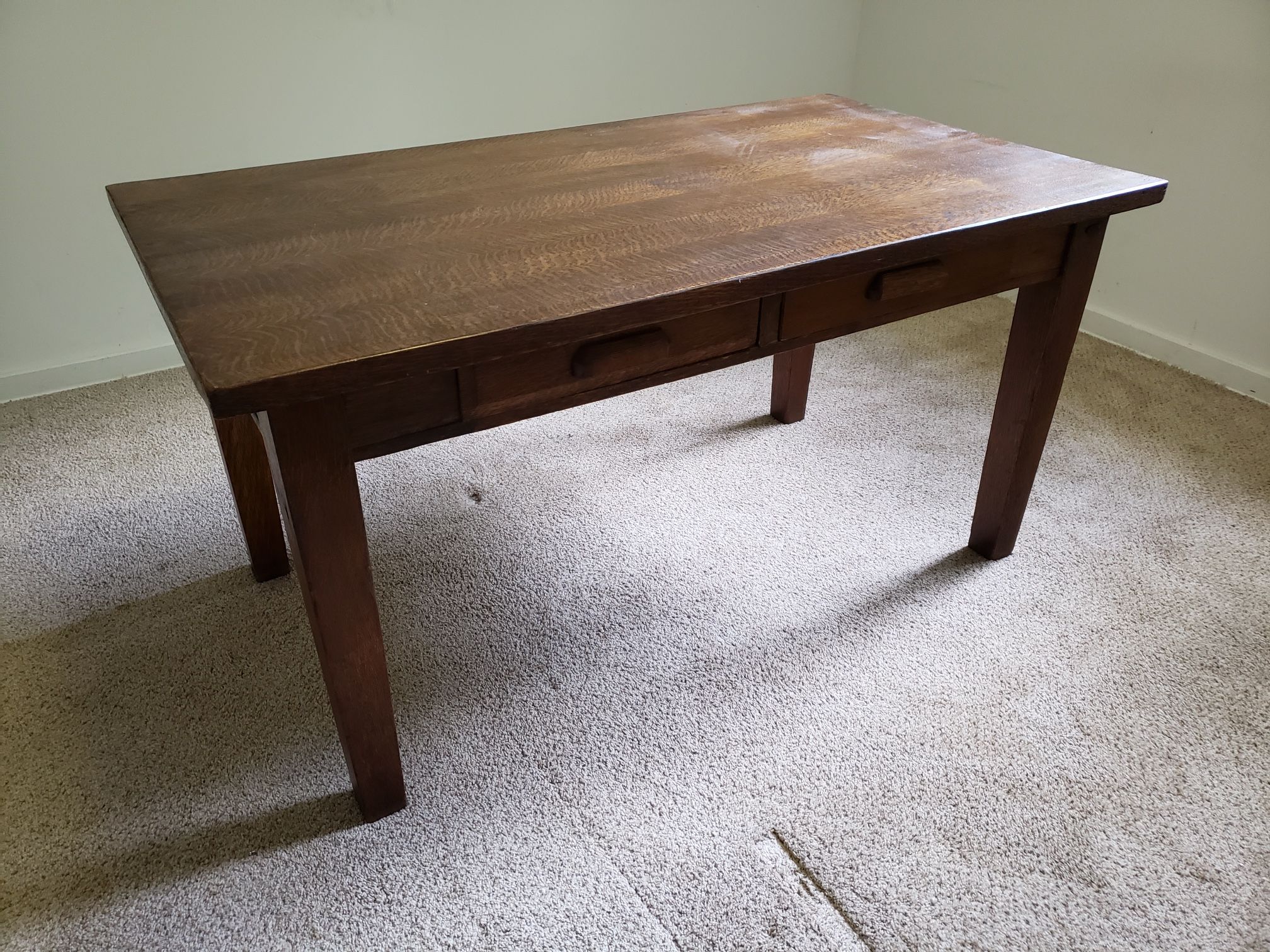 Vintage Library Desk