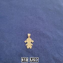 Niña De Plata  Con Diamantitos 