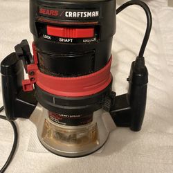 1 1/2 Horsepower craftsman router