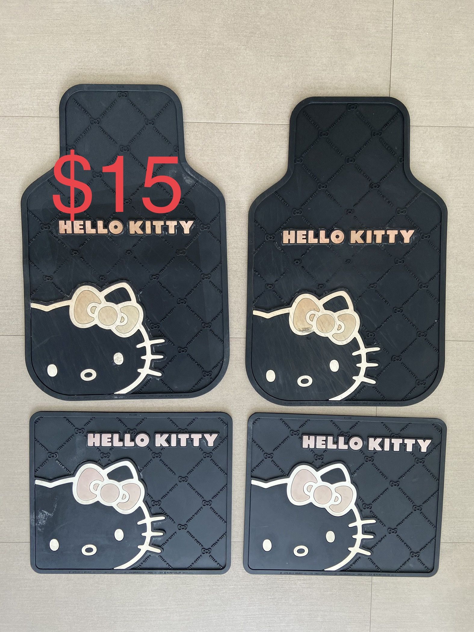 Hello Kitty Car Floor Mats - Price For All 