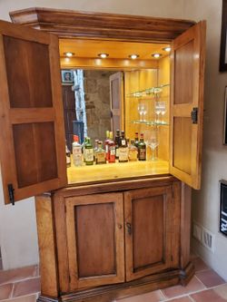Lighted Bar & Armoire - Ralph Lauren