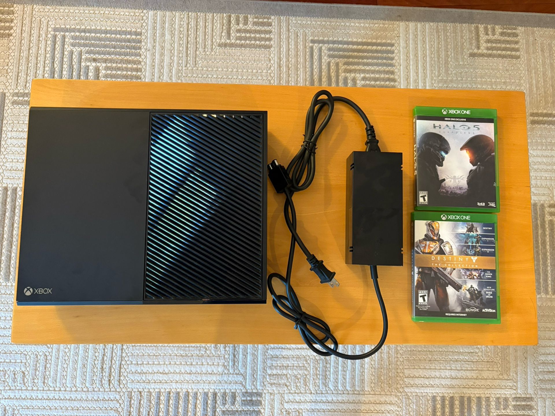 Xbox One (w/ 2 Games and Power Supply)