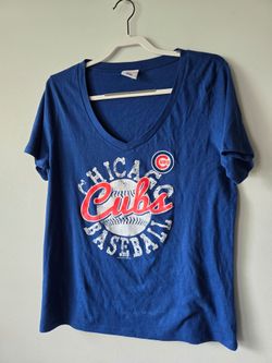 Chicago cubs tee women's xl