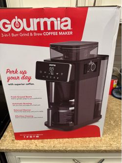 Gourmia grind and brew coffee machine