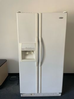 Whirlpool Side-by-Side Refrigerator with Ice Dispenser