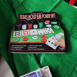 Texas hold'em Poker Set New.