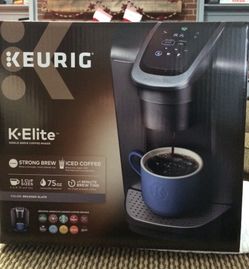 Keurig K-elite single serve coffee maker