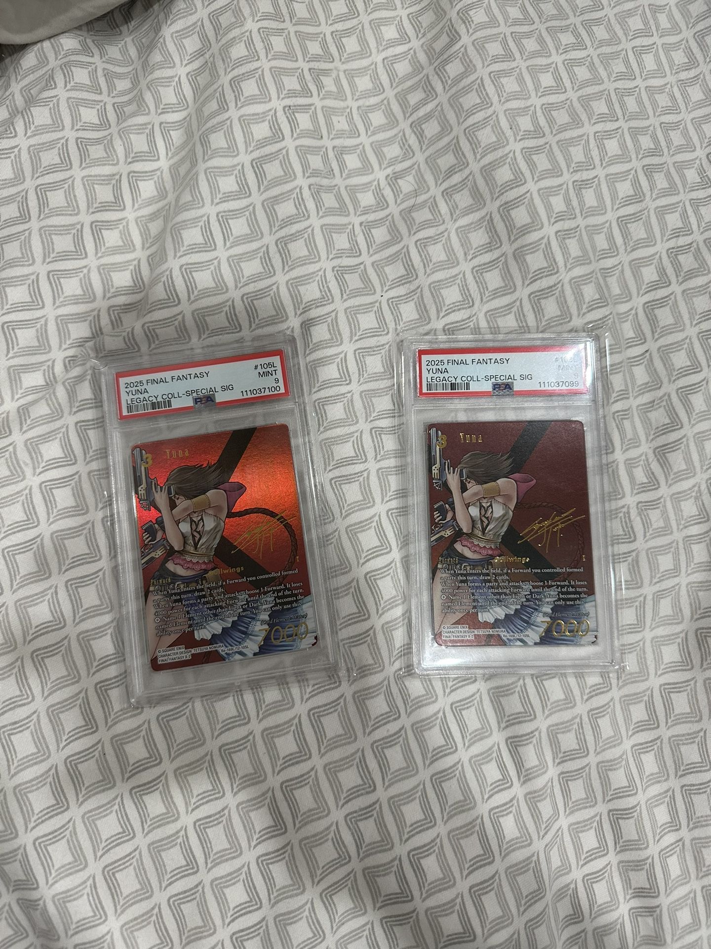 2025 FINAL FANTASY YUNA LEGACY COLL-SPECIAL SIG