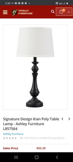 Signature Ashley Lamp