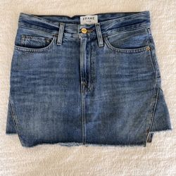 Frame Denim Skirt