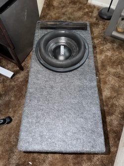 Sundown xv3 12inch subwoofer with 30hz tuned box