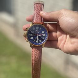 Gold And Leather INVICTA 