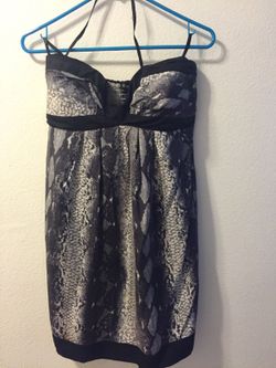 BEBE TUNIC STRAPE DRESS