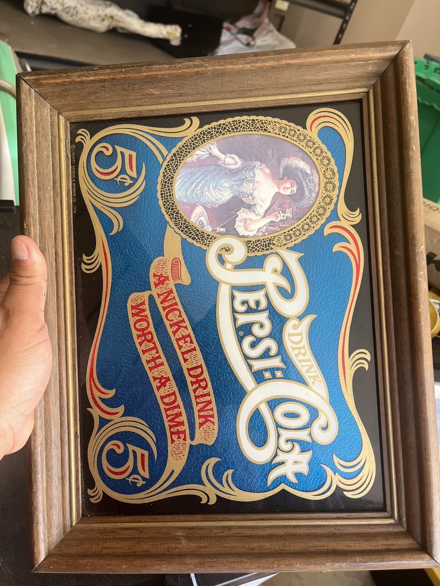 Vintage Pepsi Sign.