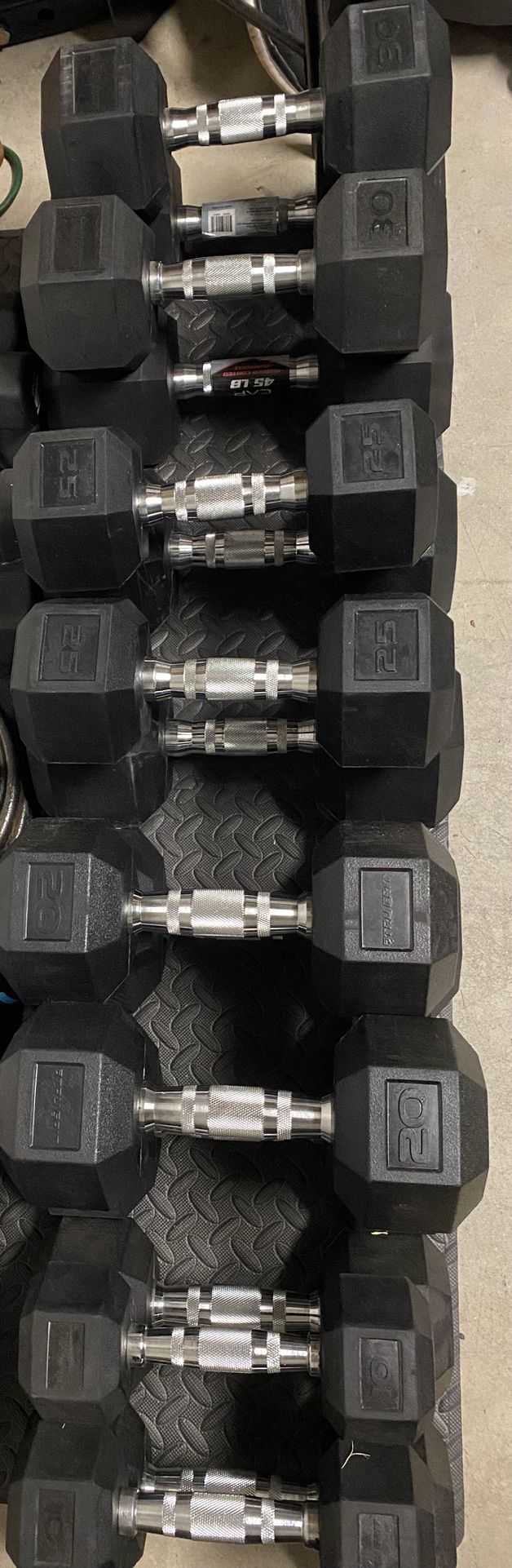 Dumbbell Set 10lb-45lb pairs