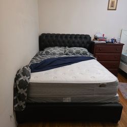 Queen bed frame