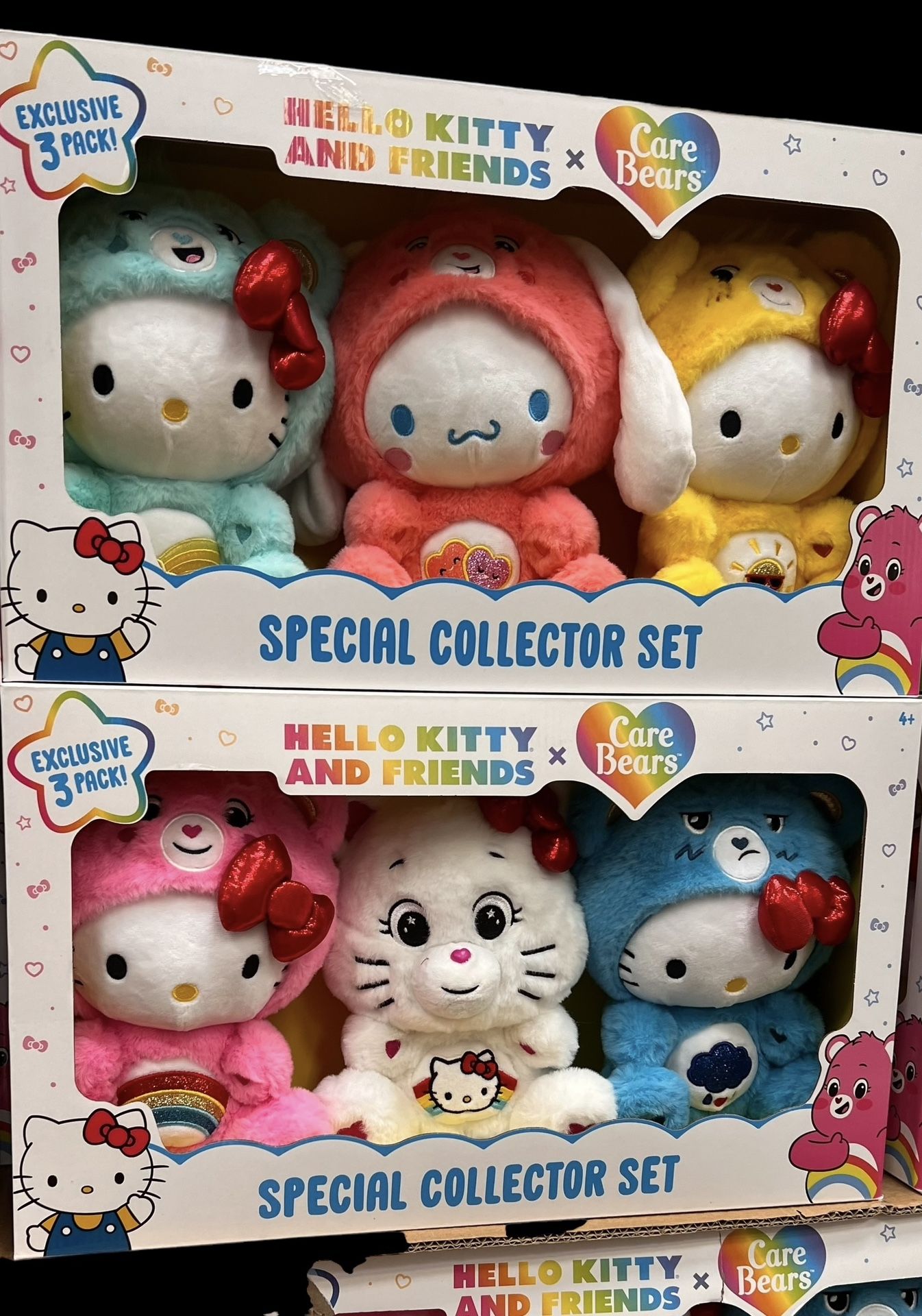 Hello Kitty Care Bear Collector's Set's Great Gift!!! Hurry and Get!!!