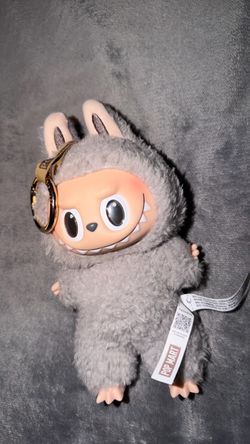 Real Grey Labubu