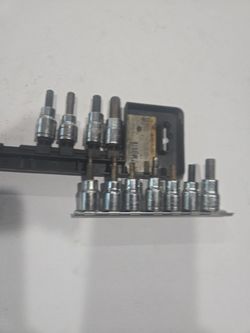 Hex Bit Socket Set with Rails