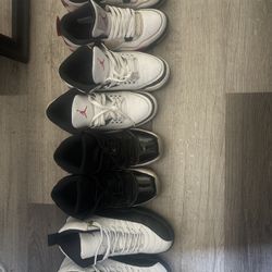 4 Pairs of Jordan 