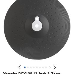 Yamaha PCY135 13inch Cymbal Pad 