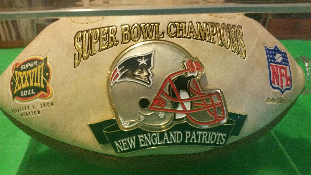 Patriots Ball In Case
