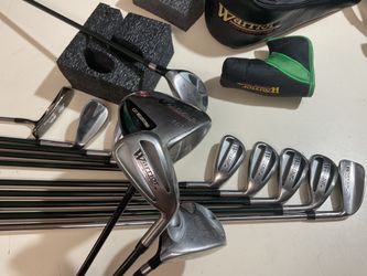 TALL MAN WARRIOR GOLF CLUB SET 14 clubs TCP TECHNOLOGY 3i- PW, LW DR,3W,3H,ROSSA PUTTER PLUS 1.5”