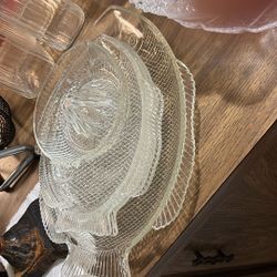 Dishes Fish Glass