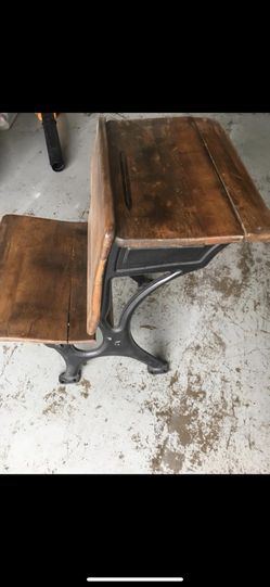 Antique student desk