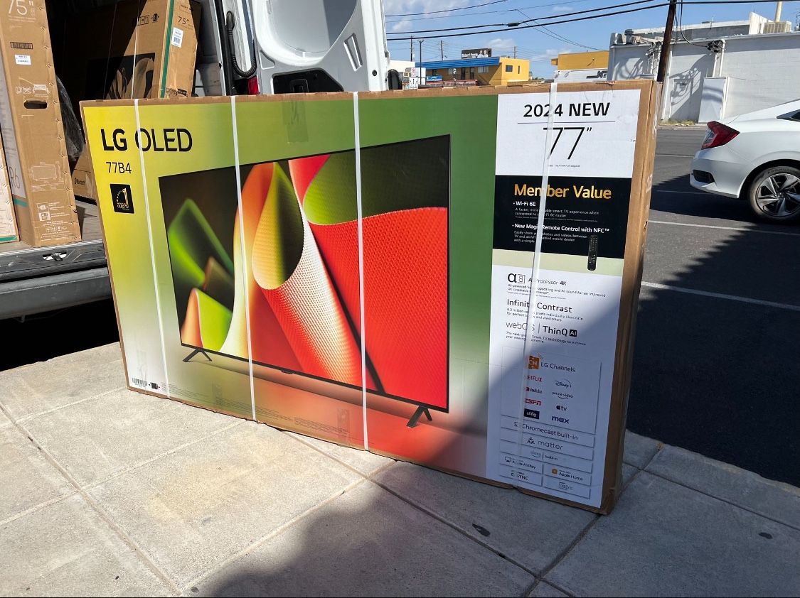 LG 77” OLED B4 4K HDR SMART TV