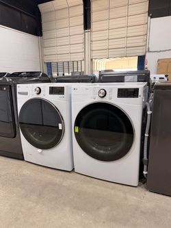 LG THINQ FRONT LOAD WASHER & ELECTRIC DRYER SET - WARRANTY- NEXT DAY DELIVERY - PAYMENT PLANS