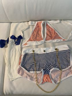 Sexy Sailor Halloween Costume Small