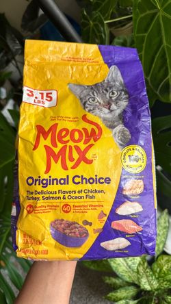 Meow Mix Original Choice Dry Cat Food 3.15 lbs
