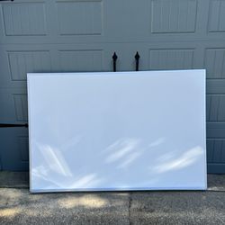 72x48 Magnetic Whiteboard With Hardware To Install, Eraser, Whiteboard Care Wipes, Magnets, And 6 Marker