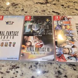 Final Fantasy 1-9 Nintendo Switch