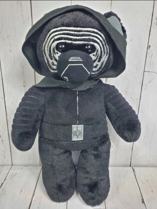 Build a Bear Workshop Kylo Ren Star Wars The Force Awakens BAB Black Bear