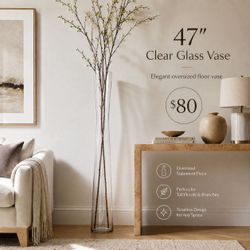 Oversized Floor Vase 47"