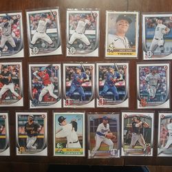 Baseball rc bases & 1st bowmans bases cards