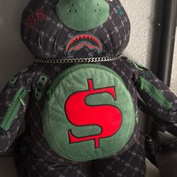 Limited Edition Spray Ground Bear Backpack 