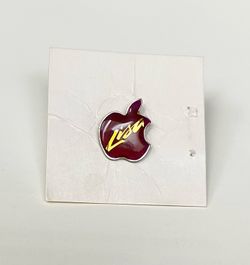 Rare 1980s Apple Computer Lisa Lapel Pin