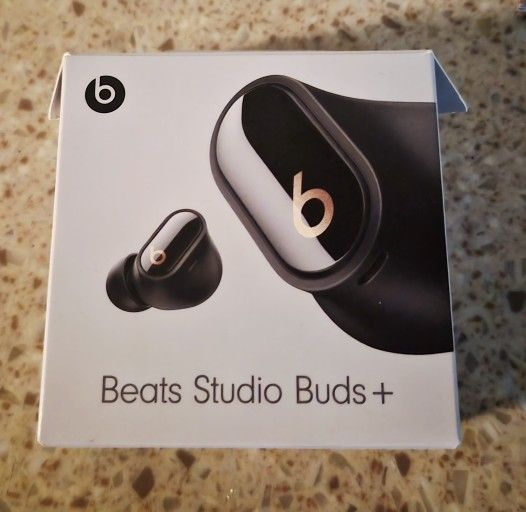 Beats Studio Buds + True Wireless Noise Cancelling Earbuds Bluetooth Headphones, Black/Gold
