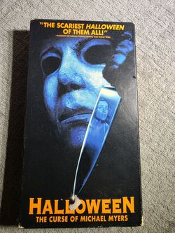 Halloween: The Curse of Michael Myers VHS Movie