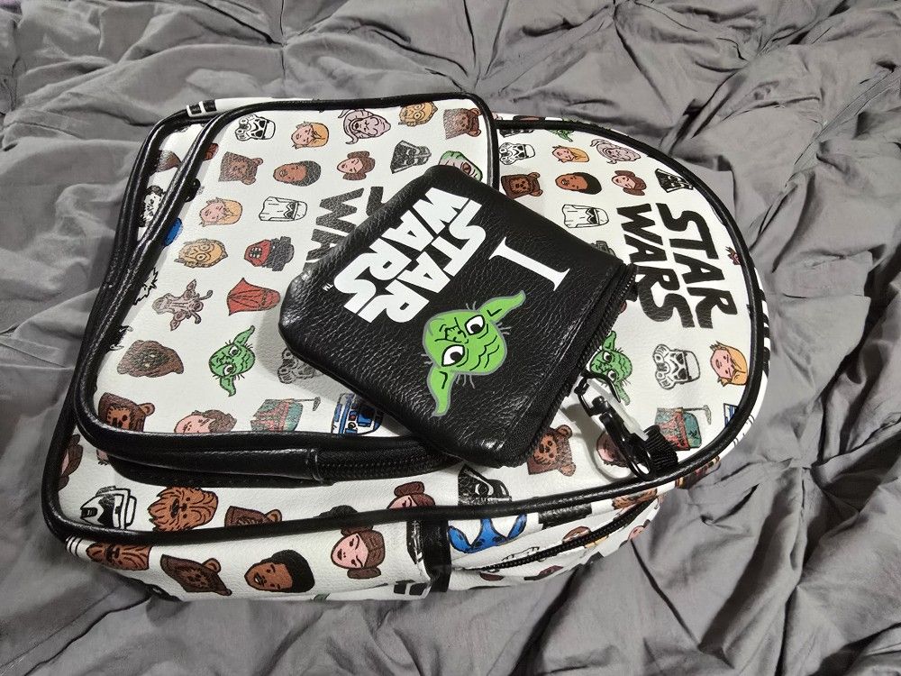 Star Wars Backpack W Coin Purse
