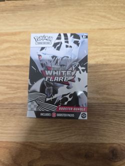 Pokemon white flare booster bundle trading cards
