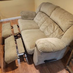 Used Beige Recliner 
