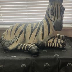 Zebra Statue $15