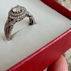 18 K Gold Diamond Ring