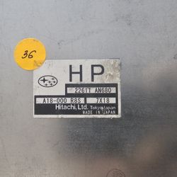 Subaru Legacy GT ECU Serial Number 22611AD680 